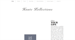 Desktop Screenshot of hautekollections.com